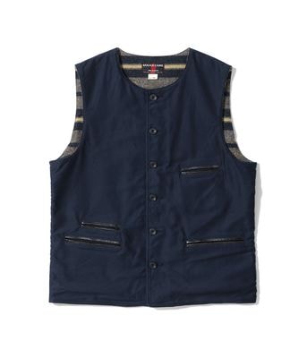 GOLD　東洋エンタープライズ ストライプベスト Sサイズ ネイビー　新品未使用 ALL ITEMS - TOYO ENTERPRISE ONLINE STORE