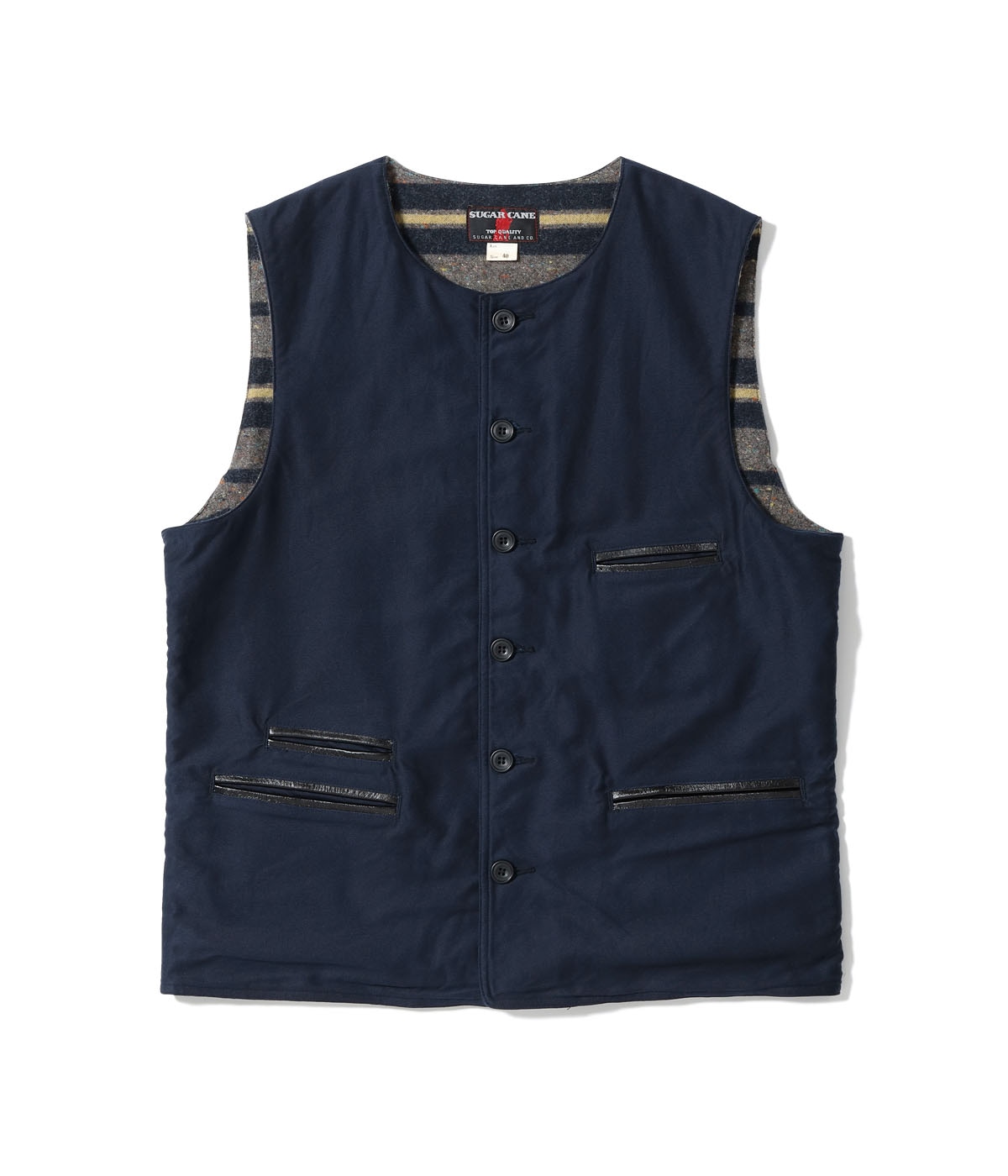 Lot No. SC15832 / FICTION ROMANCE 9.5oz. MOLESKIN VEST