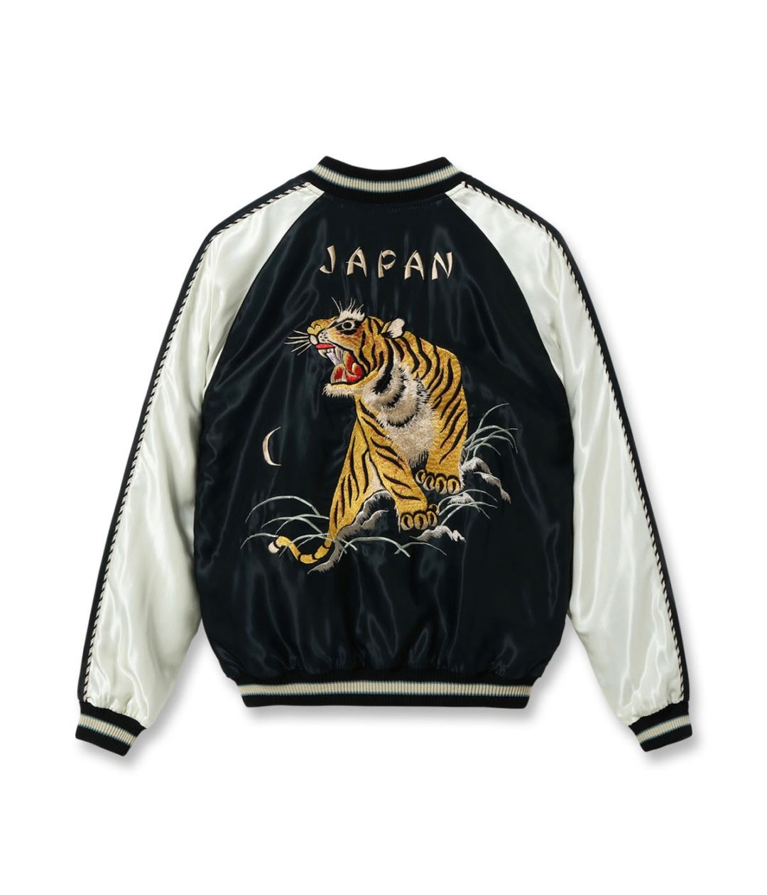 2026ǯ1��31������ / Lot No. TT15877-119 / Mid 1950s Style Acetate Souvenir Jacket ��ROARING TIGER�� �� ��BLACK DRAGON��