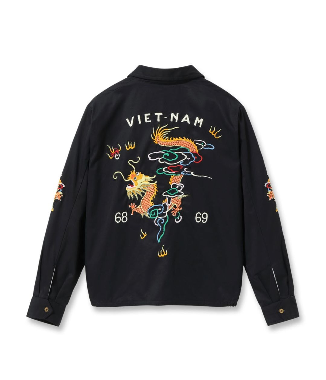 2026ǯ2��10������ / Lot No. TT15879 / Late 1960s Style Cotton Vietnam Jacket ��DRAGON��