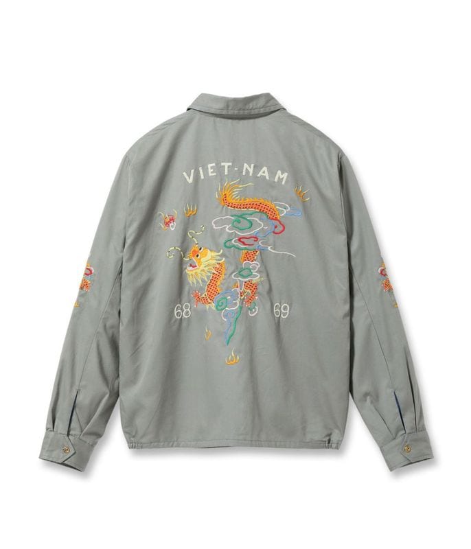 Lot No. TT15879 / Late 1960s Style Cotton Vietnam Jacket ��DRAGON��