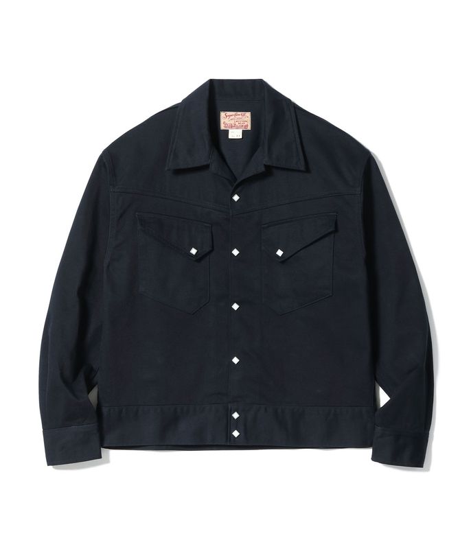 2026ǯ3��4������ / Lot No. SC15906 / NATIVE AMERICAN 10.5oz. SATIN WESTERN JACKET