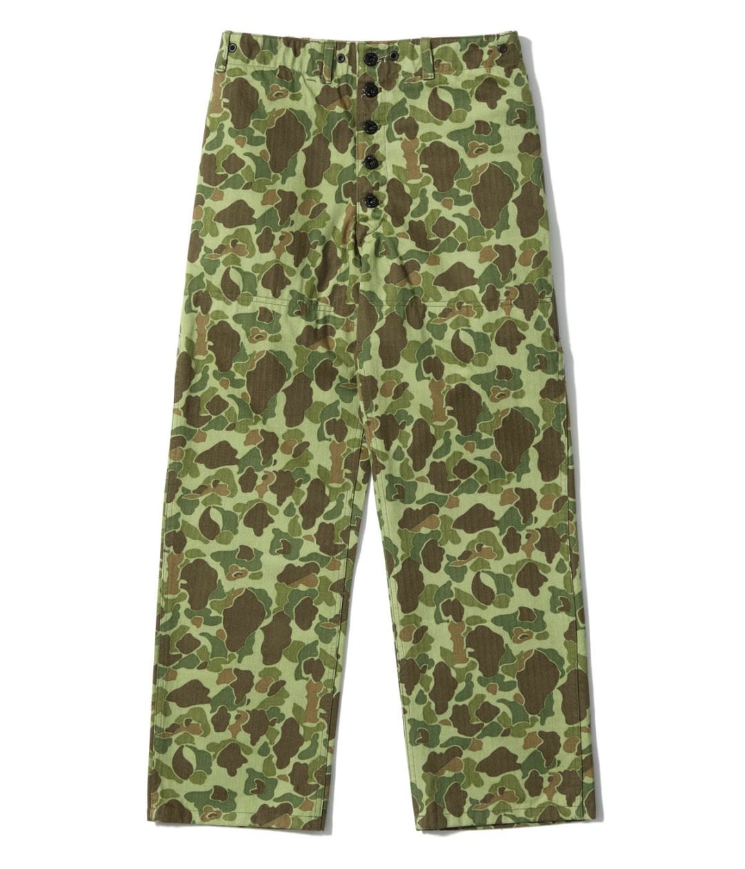 Lot No. BR42634 / U.S. MARINE CORPS TROUSERS, HERRINGBONE, CAMOUFLAGED P-44