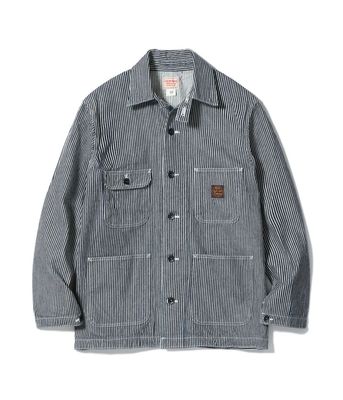 2026ǯ3��5������ / Lot No. SM15903 / SAILOR MOKU PRODUCTS 12.5oz. HICKORY STRIPE WORK JACKET