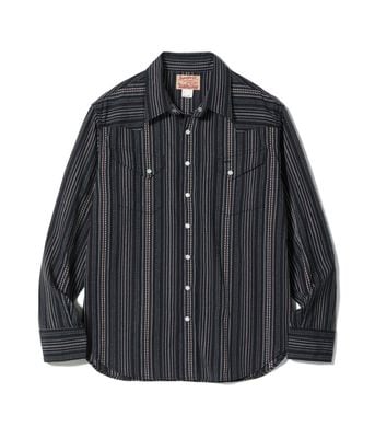 2026ǯ3��12������ / Lot No. SC29685 / INDIGO DOBBY WESTERN SHIRT