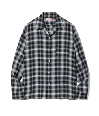 2026ǯ3��12������ / Lot No. SC29683 / RAYON OMBRE CHECK OPEN SHIRT