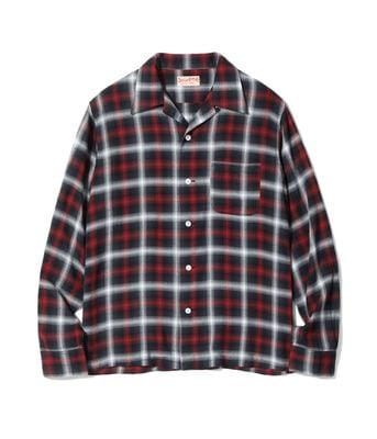 2026ǯ3��12������ / Lot No. SC29683 / RAYON OMBRE CHECK OPEN SHIRT
