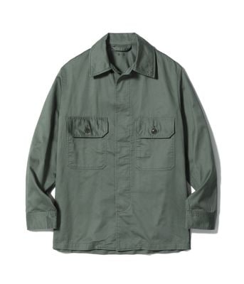 2026ǯ3��11������ / Lot No. BR29658 / SHIRT, UTILITY, COTTON SAGE GREEN