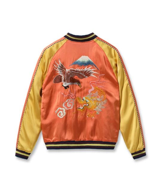 2026ǯ3��31������ / Lot No. TT15911-159 / Late 1940s Style Acetate Souvenir Jacket KOSHO & CO. Special Edition ��EAGLE & DRAGON�� �� ��JAPAN MAP��