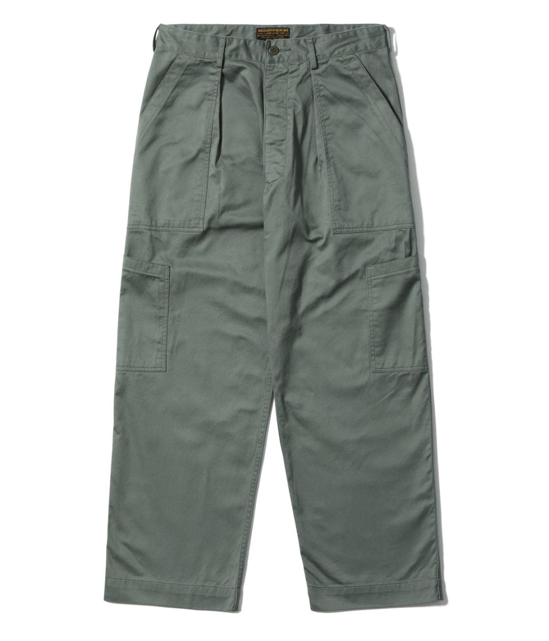 Lot No. BR42636 / TROUSERS, UTILITY, COTTON SAGE GREEN