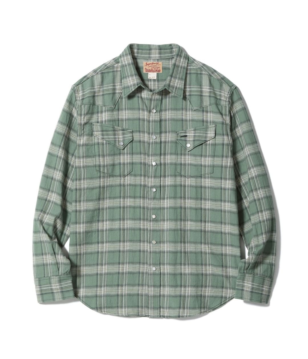 2026ǯ4��8�������� / Lot No. SC29687 / WASHER HERRINGBONE CHECK WESTERN SHIRT