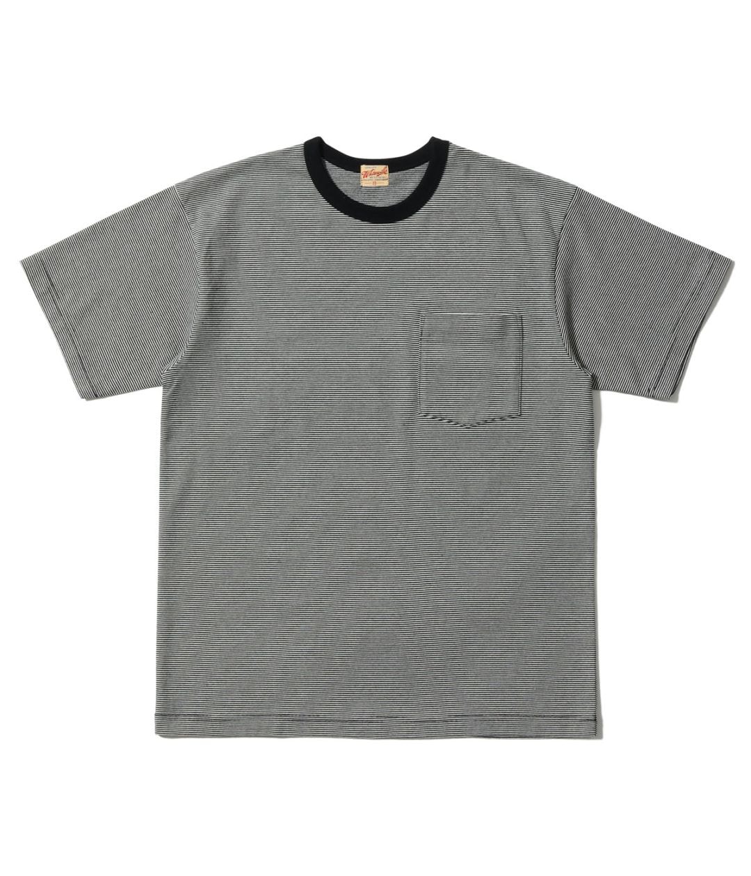 2026ǯ4��3������ / Lot No. WV79679 / WHITESVILLE 30/2 FINE-LINED BORDER T-SHIRT