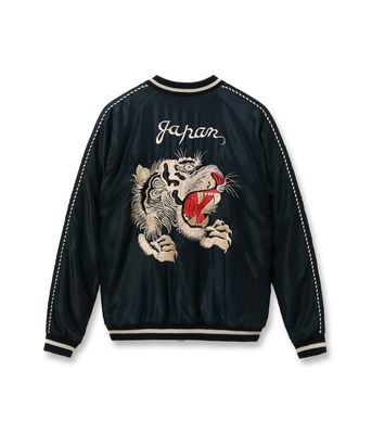 2026ǯ4��7������ / Lot No. TT15878-119 / Mid 1950s Style Acetate Souvenir Jacket ��TIGER HEAD�� �� ��CHEVY LOVER�� (AGING MODEL)