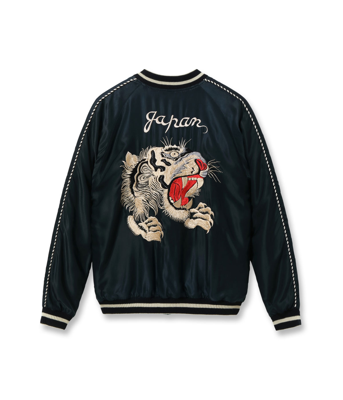 2026ǯ4��7������ / Lot No. TT15878-119 / Mid 1950s Style Acetate Souvenir Jacket ��TIGER HEAD�� �� ��CHEVY LOVER�� (AGING MODEL)
