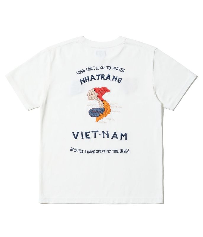Lot No. TT79745 / SUKA T-SHIRT EMBROIDERED ��VIET-NAM��
