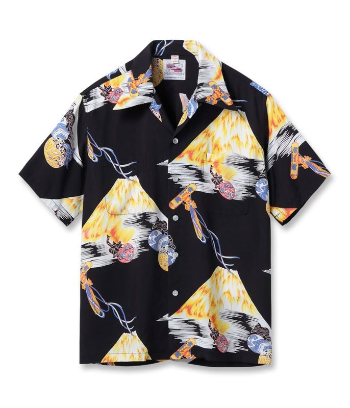 Lot No. DK39634 / DUKE KAHANAMOKU SPECIAL EDITION ��Mt.FUJI & LUCKY EGGPLANT�� (SHORT SLEEVE)