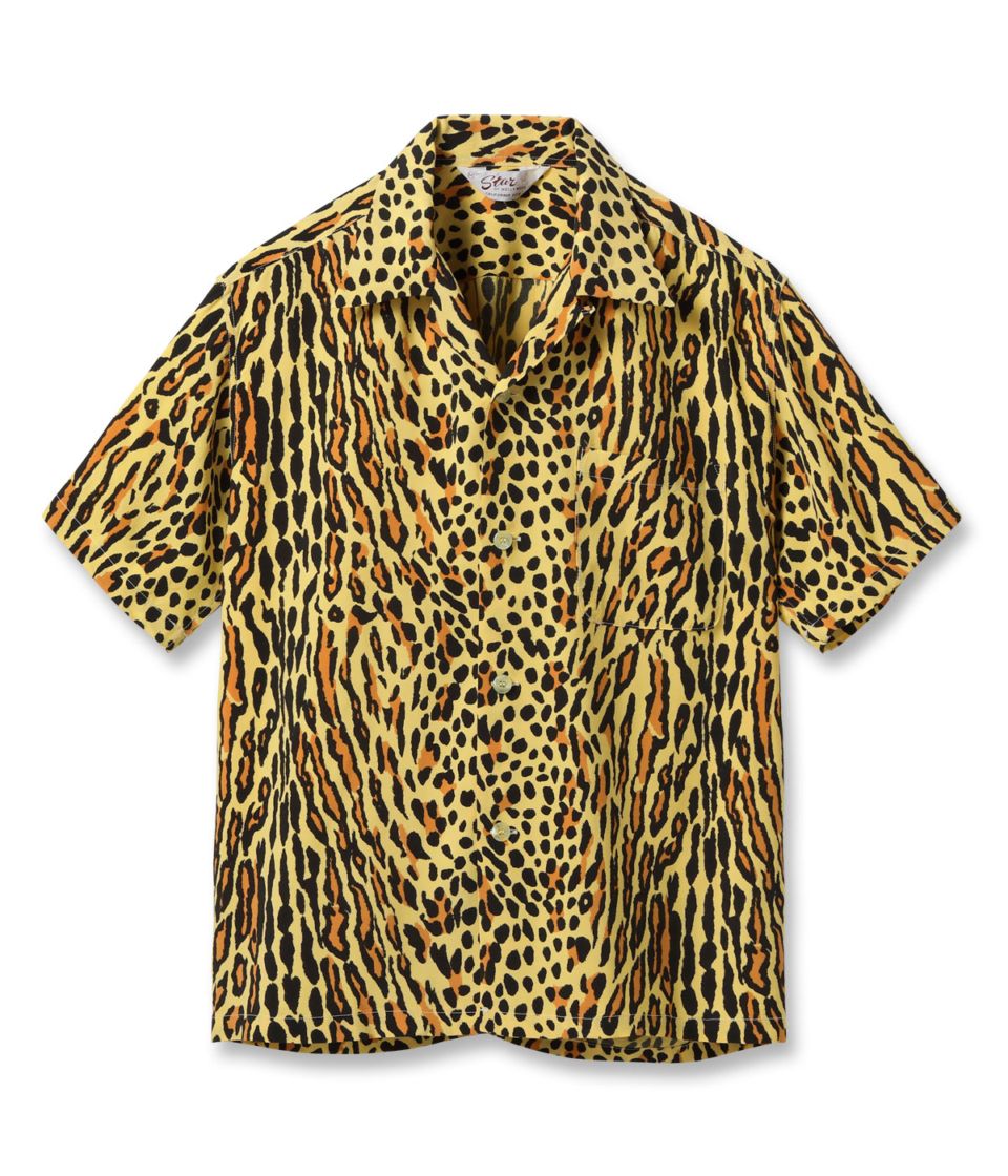 2026ǯ�ղ�����ͽ�� / Lot No. SH39708 / HIGH DENSITY RAYON OPEN SHIRT ��OCELOT��