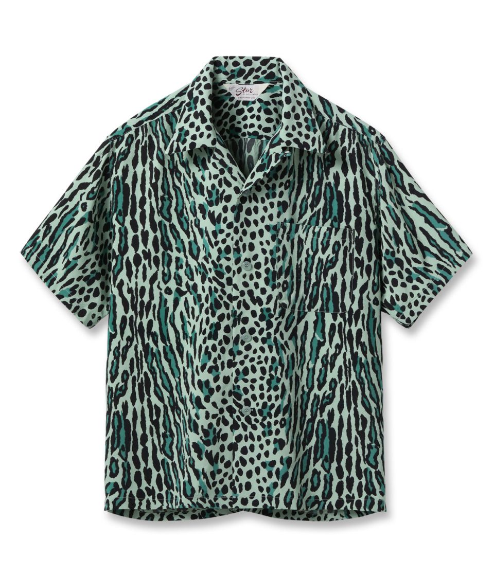 2026ǯ5��19������ / Lot No. SH39708 / HIGH DENSITY RAYON OPEN SHIRT ��OCELOT��