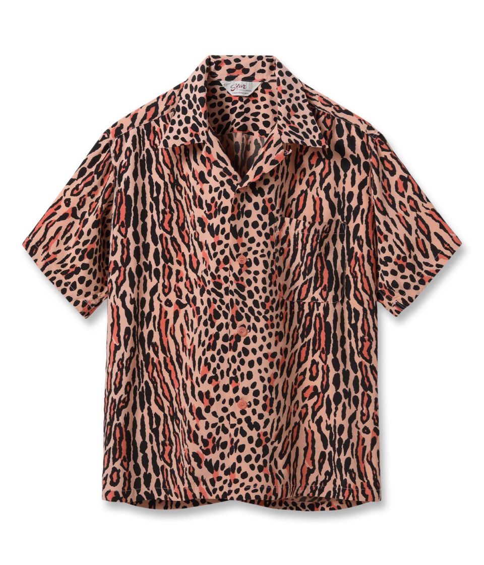 2026ǯ5��19������ / Lot No. SH39708 / HIGH DENSITY RAYON OPEN SHIRT ��OCELOT��