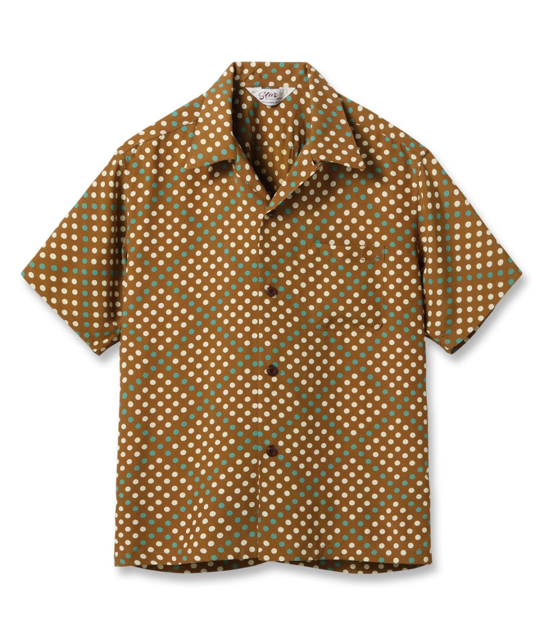 2026ǯ5��19������ / Lot No. SH39710 / HIGH DENSITY RAYON OPEN SHIRT ��POLKA DOT��