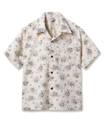 Lot No. SH39715 / DOBBY COTTON OPEN SHIRT ��ATOMIC��