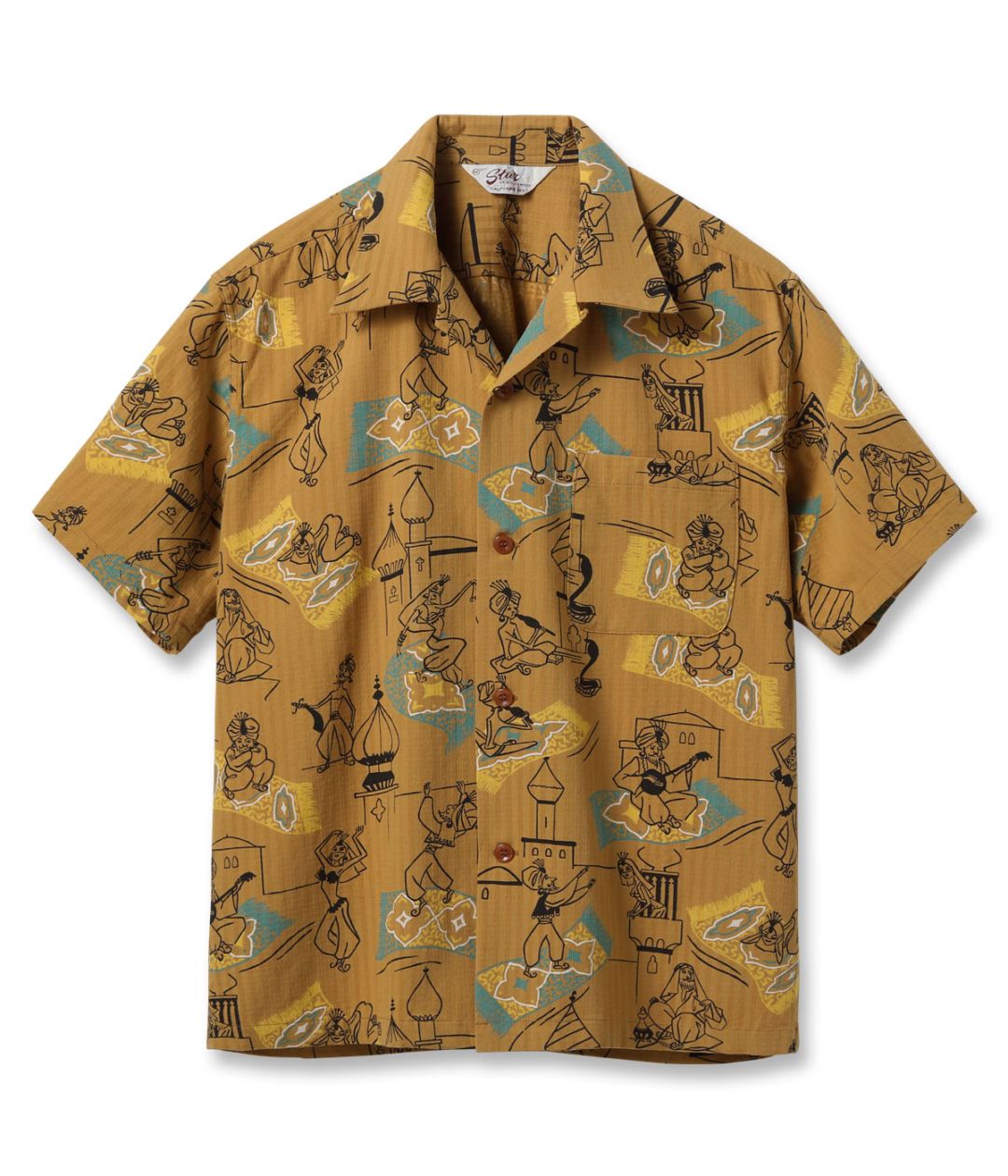 Lot No. SH39716 / DOBBY COTTON OPEN SHIRT ��MAGIC CARPET��