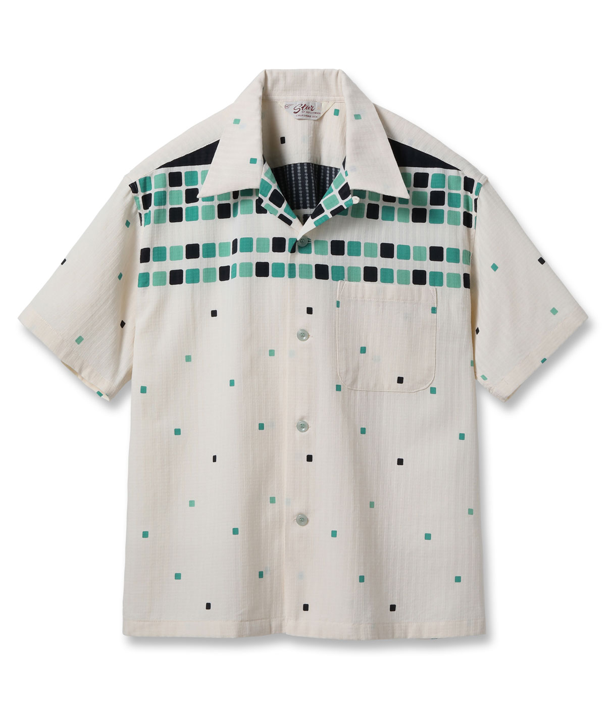 2026ǯ�ղ�����ͽ�� / Lot No. SH39717 / DOBBY COTTON OPEN SHIRT ��SQUARE��