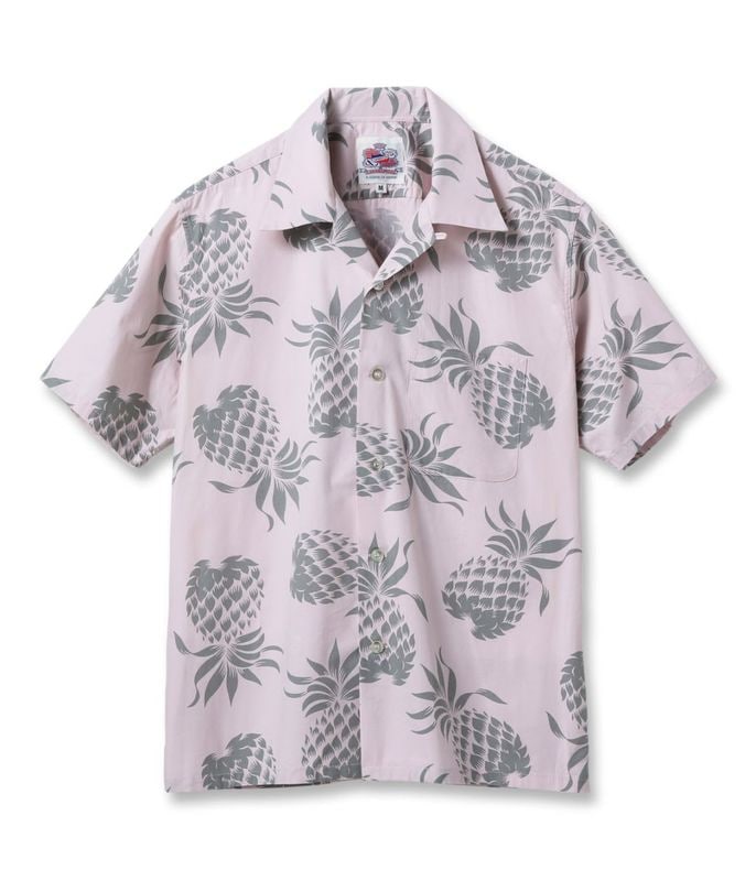Lot No. DK37811 / DUKE KAHANAMOKU COTTON HAWAIIAN SHIRT ��DUKE'S PINEAPPLE��