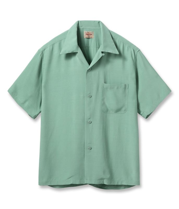 Lot No. SE39455 / RAYON BOWLING SHIRT ��PLAIN��