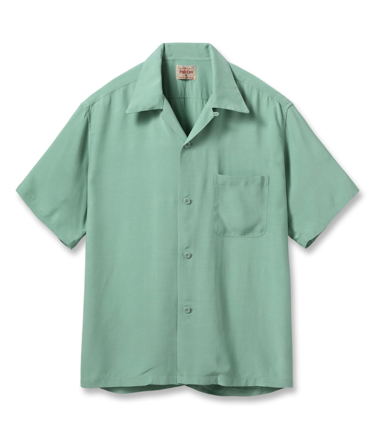 Lot No. SE39455 / RAYON BOWLING SHIRT ��PLAIN��
