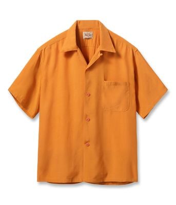 Lot No. SE39455 / RAYON BOWLING SHIRT ��PLAIN��