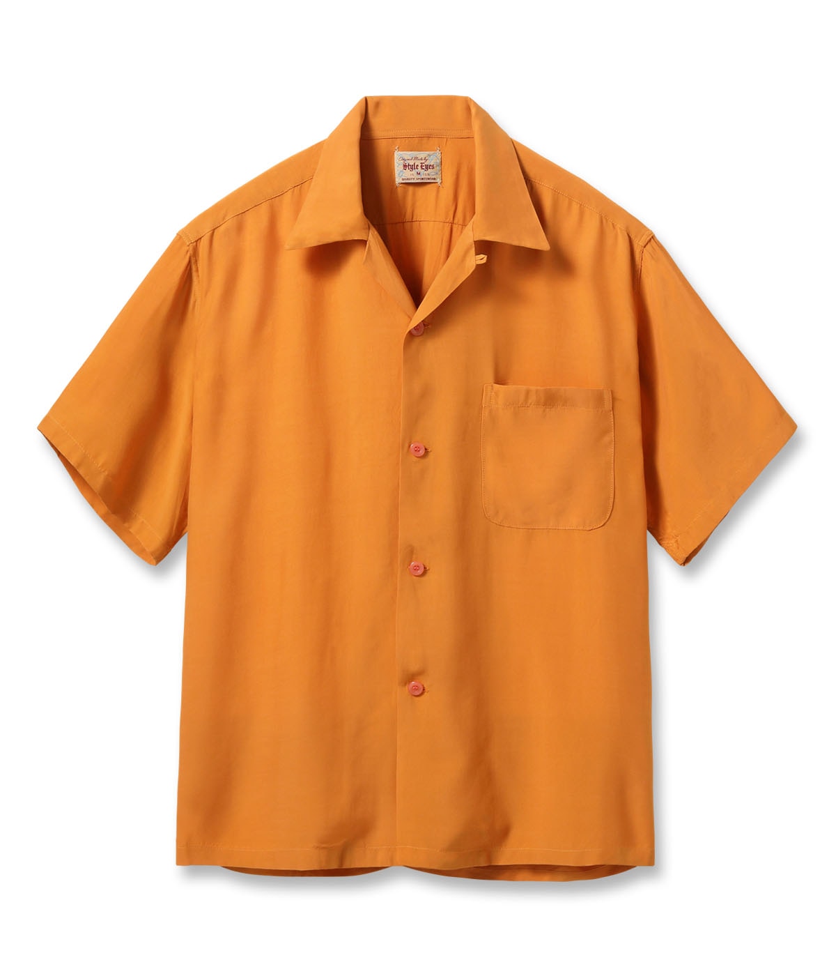 Lot No. SE39455 / RAYON BOWLING SHIRT ��PLAIN��