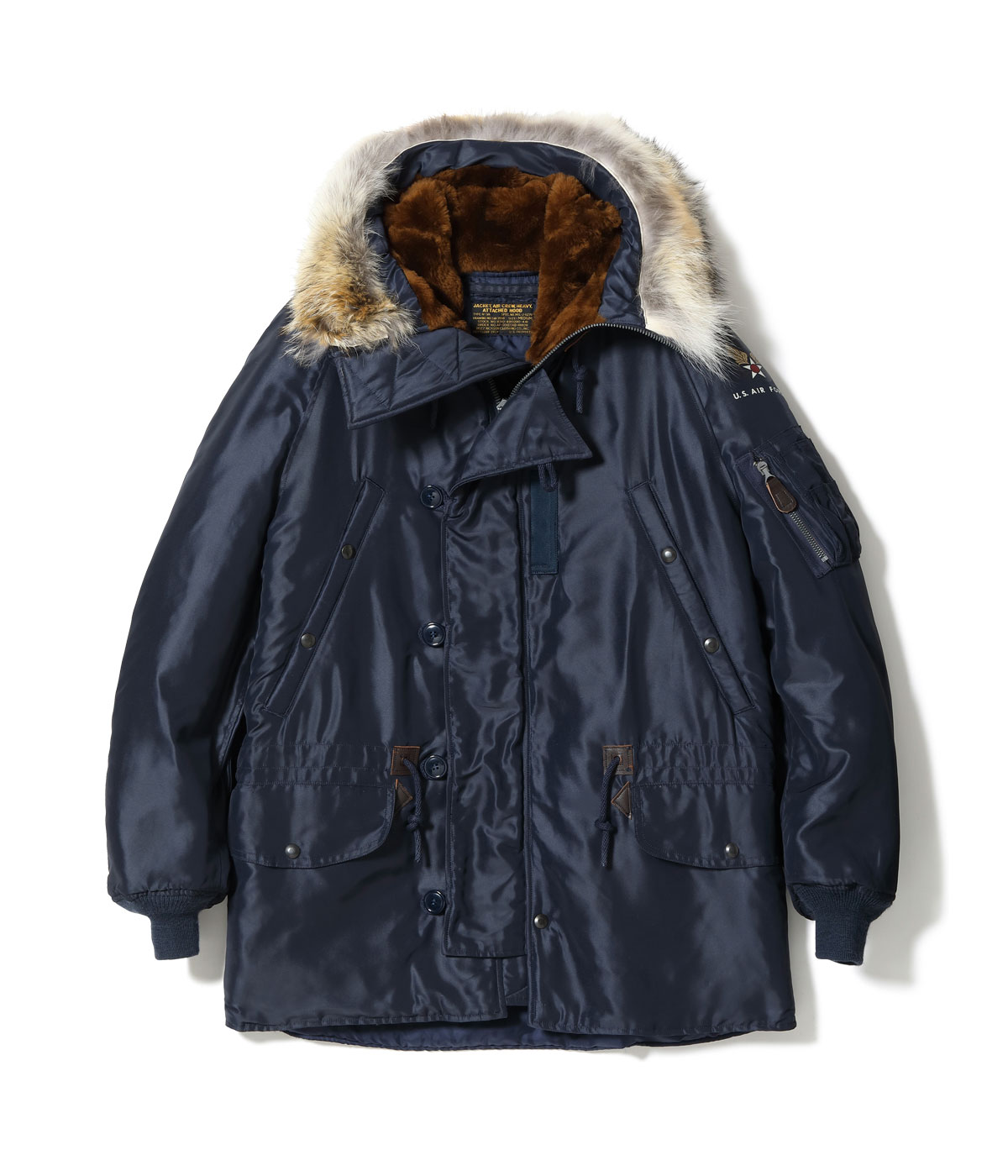 2026ǯ��������ͽ�� / Lot No. BR15932 / Type N-3A BROWN HOOD MOUTON ��BUZZ RICKSON CLOTHING CO., INC.��