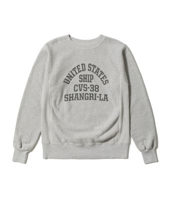 2026ǯ��������ͽ�� / Lot No. BR69806 / HORIZONTAL KNITTING SWEAT SHIRT ��USS SHANGRI-LA��