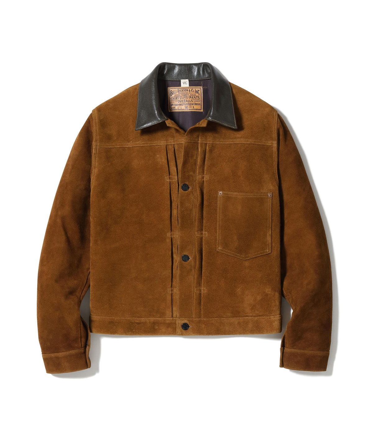 2026ǯ��������ͽ�� / Lot No. BR80687 / AVIATION ASSOCIATES HORSE SUEDE WWII LEATHER BLOUSE