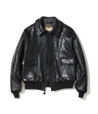 2026ǯ��������ͽ�� / Lot No. BR80690 / WILLIAM GIBSON COLLECTION Type BLACK A-2 GOAT SKIN