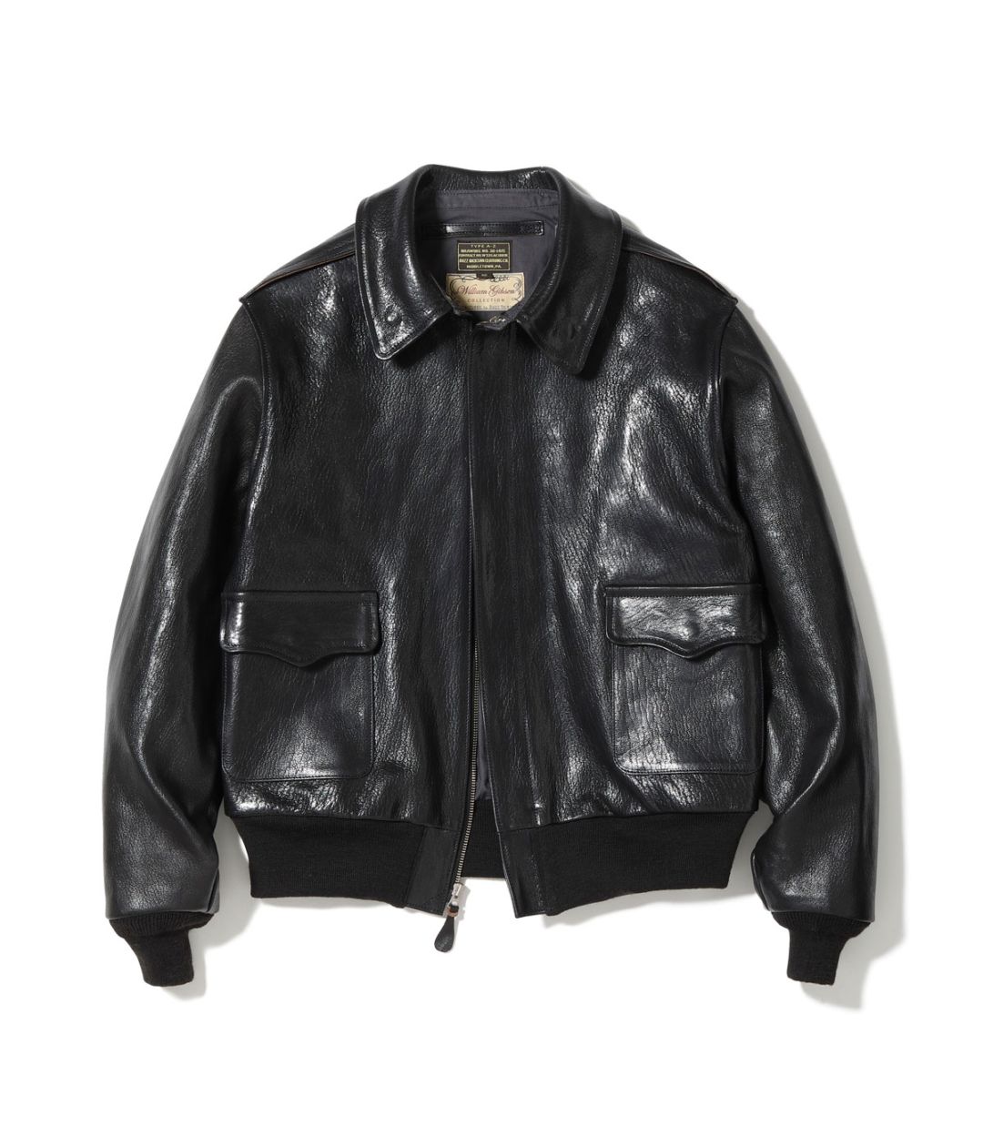 2026ǯ��������ͽ�� / Lot No. BR80690 / WILLIAM GIBSON COLLECTION Type BLACK A-2 GOAT SKIN