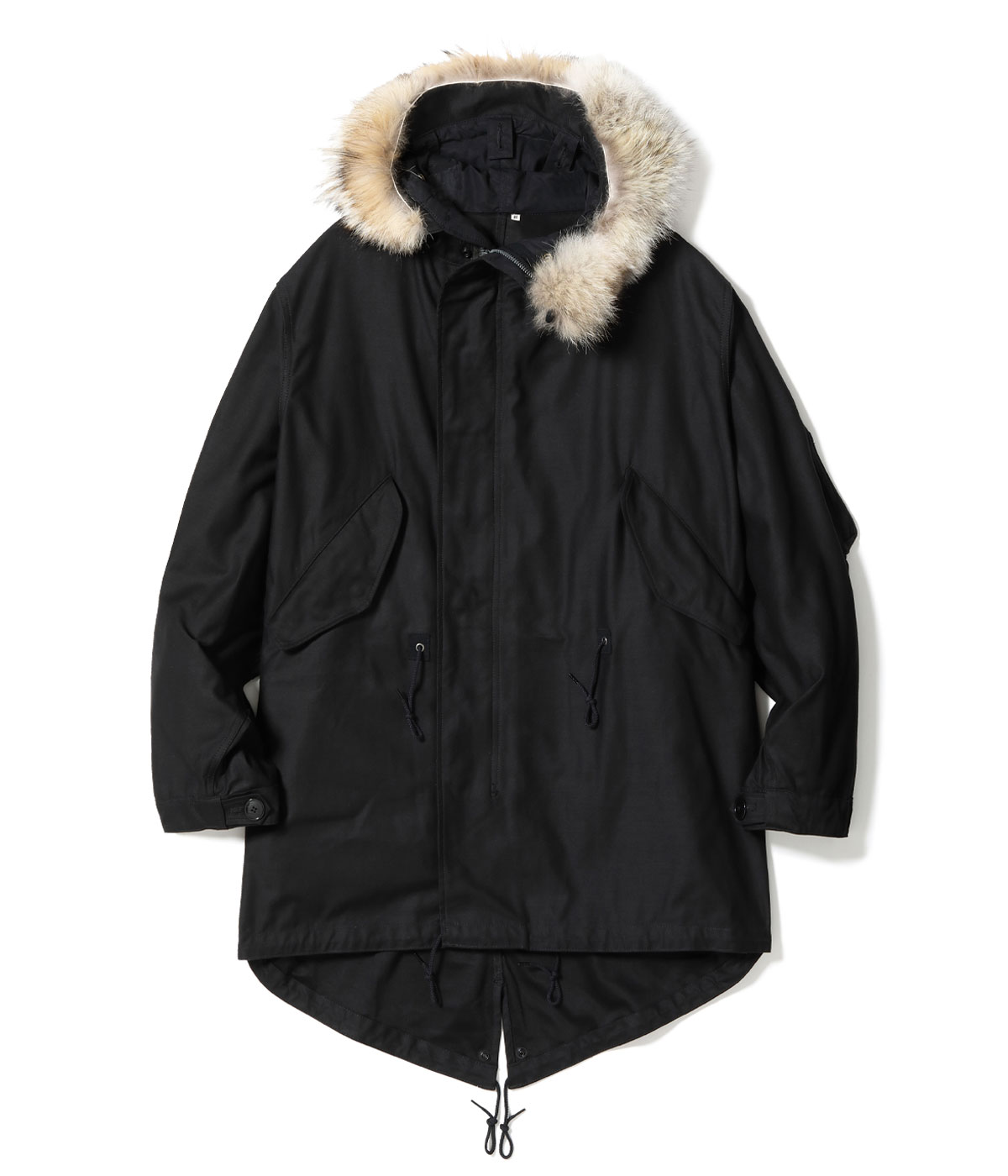 2026ǯ��������ͽ�� / Lot No. BR16029 / WILLIAM GIBSON COLLECTION PARKA-SHELL, COTTON, BLACK Type M-48