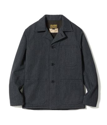 2026ǯ��������ͽ�� / Lot No. BR16034 / WILLIAM GIBSON COLLECTION BLACK WHIPCORD N-3 JACKET