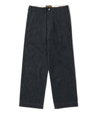 2026ǯ��������ͽ�� / Lot No. BR42697 / WILLIAM GIBSON COLLECTION BLACK WHIPCORD CHINO TROUSER TYPE