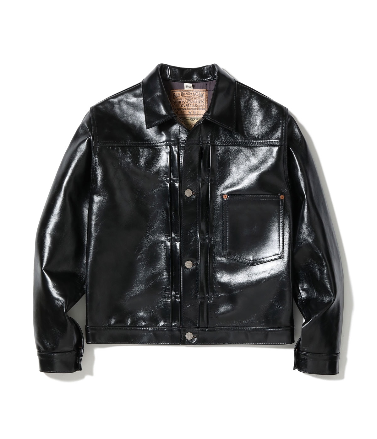 2026ǯ��������ͽ�� / Lot No. BR80691 / WILLIAM GIBSON COLLECTION BLACK LEATHER BLOUSE
