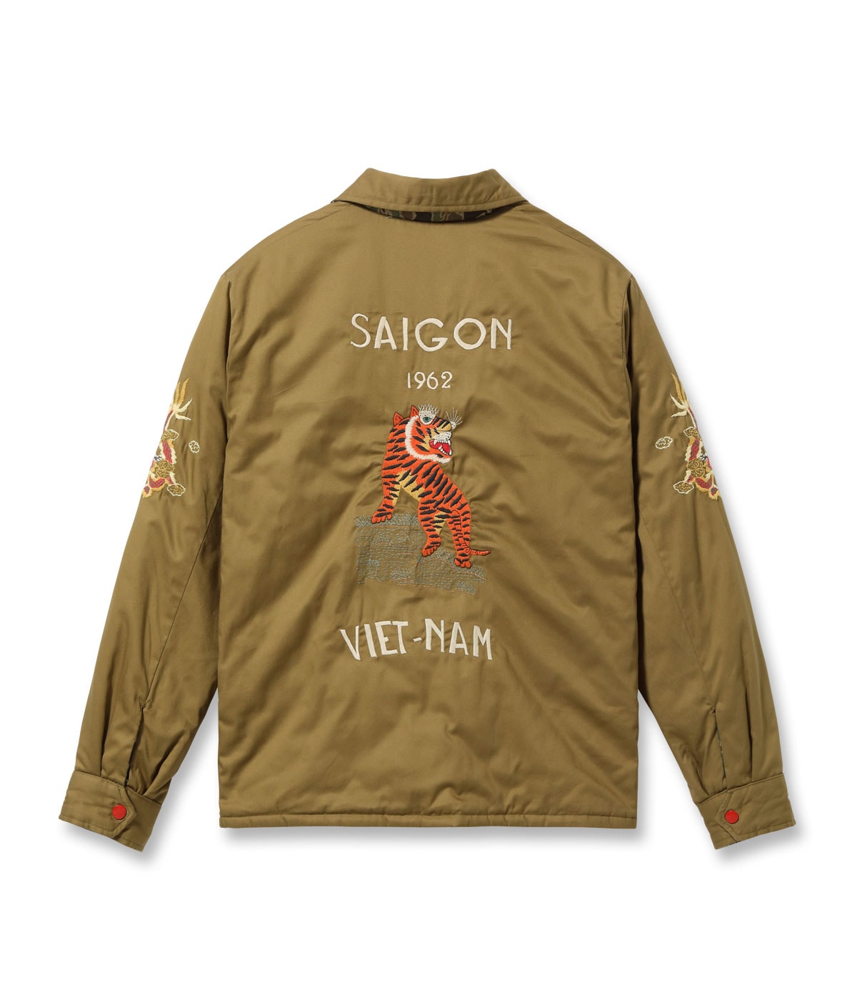 2026ǯ9��8������ / Lot No. TT15979 / Early 1960s Style Reversible Vietnam Jacket ��VIETNAM TIGER�� �� ��VIETNAM MAP��