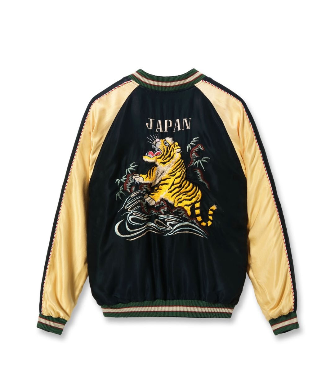 2026ǯ��������ͽ�� / Lot No. TT15976-119 / Early 1950s Style Acetate Souvenir Jacket ��ROARING TIGER�� �� ��GOLD DRAGON�� (AGING MODEL)
