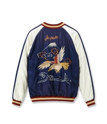2026ǯ��������ͽ�� / Lot No. TT15982-145 / Mid 1950s Style Acetate Souvenir Jacket ��LANDSCAPE�� �� ��EAGLE�� (AGING MODEL) (Reversible Side)