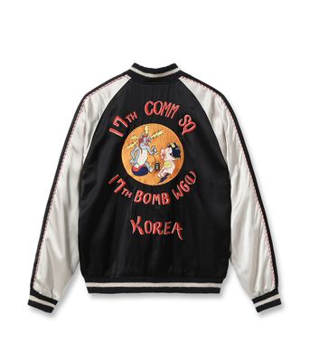 2026ǯ��������ͽ�� / Lot No. BR16009-119 / Early 1950s Style Acetate Souvenir Jacket ��KOSHO & CO.�� �� ��BUZZ RICKSON��S�� Special Edition ��17TH COMM SQ & 17TH BOMB WG(L)��