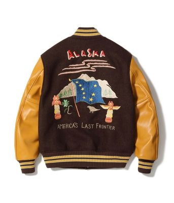 2026ǯ10��16������ / Lot No. WV15968-138 / 30oz. WOOL MELTON AWARD JACKET ��ALASKAN FLAG��