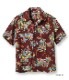Lot No. SS38570 / RAYON HAWAIIAN SHIRT ��UNITED AIRLINE��