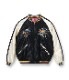 Lot No. TT15052-162 / Early 1950s Style Acetate Souvenir Jacket ��ROARING TIGER�� �� ��JAPAN MAP��