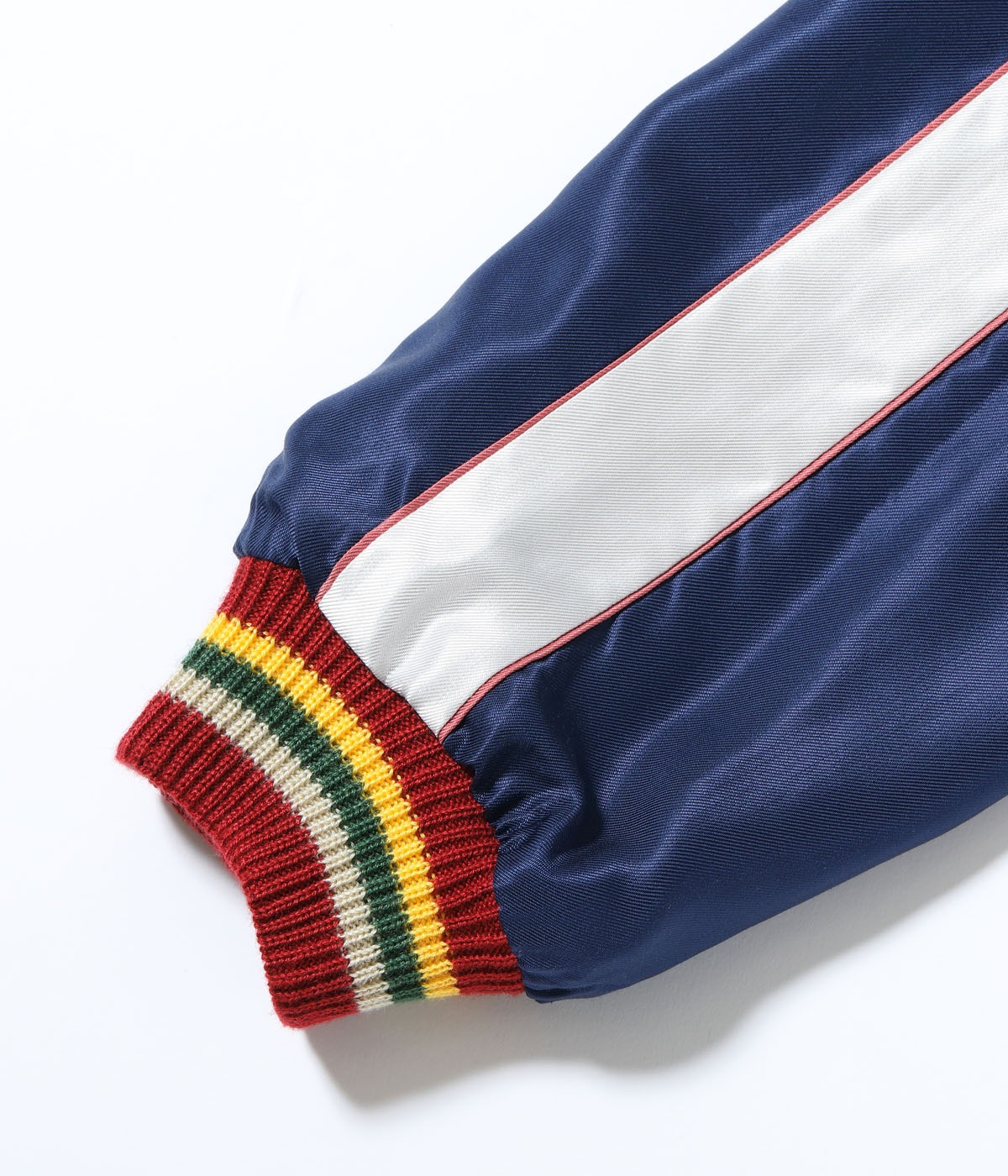 Lot No. TT15790-170 / Mid 1950s Style Acetate Souvenir Jacket ��EAGLE�� �� ��BLUE TIGER��