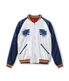 Lot No. TT15790-170 / Mid 1950s Style Acetate Souvenir Jacket ��EAGLE�� �� ��BLUE TIGER��